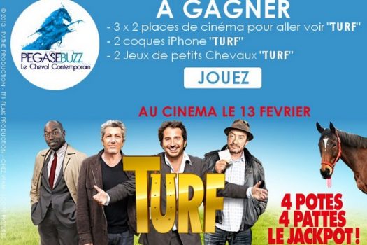 [Concours] Des places et cadeaux du film TURF à gagner !