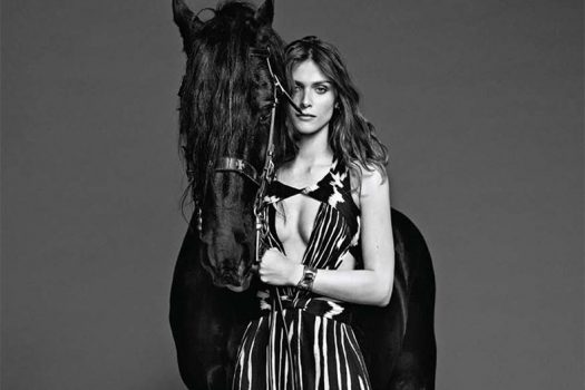 [Fashion Editorial] Elisa Sednaoui vit le grand frison