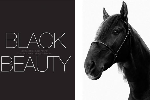 [Fashion Editorial] Portuguese Soul : Black Beauty version gothique