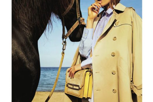 [Fashion Editorial] Les chevaux sur la plage pour ELLE Germany