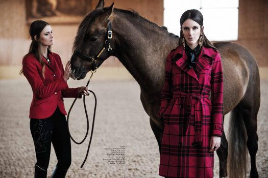 [Fashion Editorial] Equistyle : A day at the barn