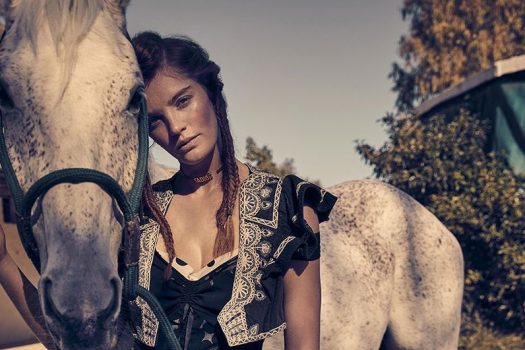 [Fashion Editorial] Grazia Italia : Horses & Alexina Graham
