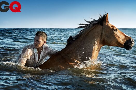 [Fashion Editorial] GQ Taiwan : la mer, l’homme et le cheval