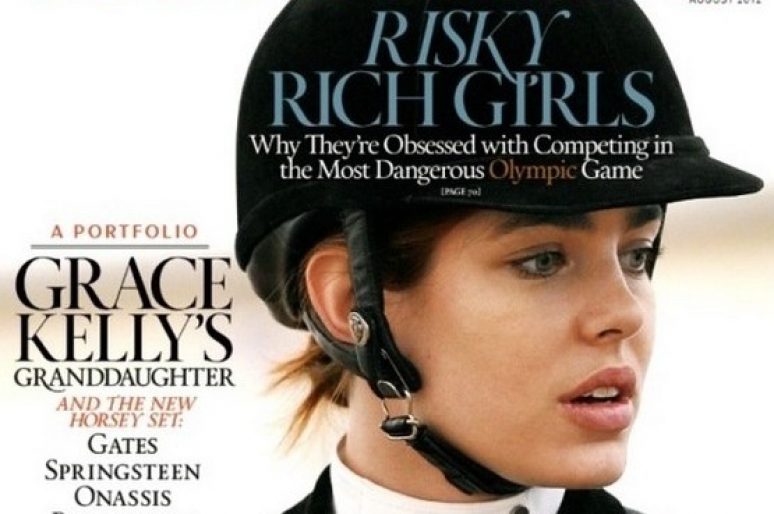 [Media] Charlotte Casiraghi prend tous les risques pour Town & Country