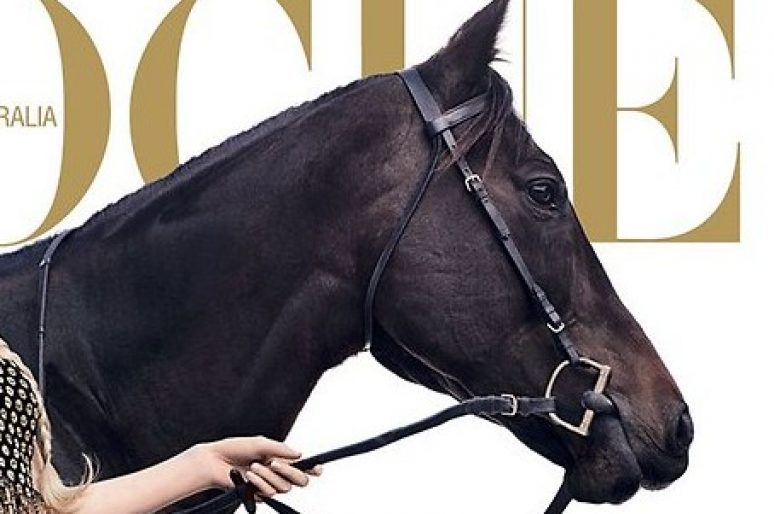 [Fashion Editorial] Black Caviar en couv de Vogue Australia !