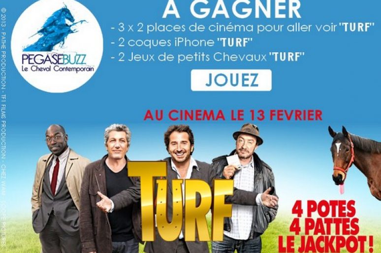 [Concours] Des places et cadeaux du film TURF à gagner !