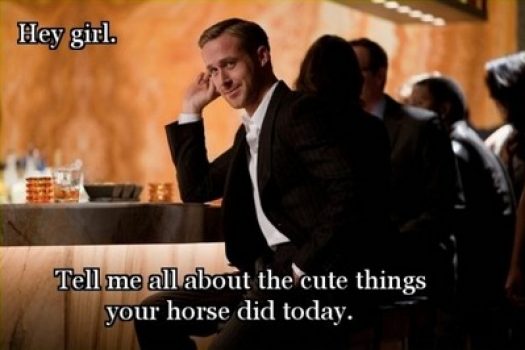 [Buzz] Ryan Gosling goes equestrian