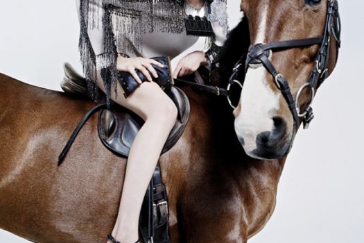 [Fashion Ad Campaign] Edie Campbell et Dolly pour Lanvin FW 2014