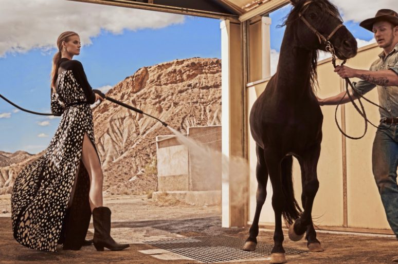 [Fashion Editorial] Une cowgirl dans Vogue Espagne