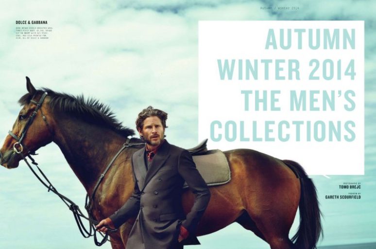 [Fashion Editorial] Esquire UK : Horseback men’s collection