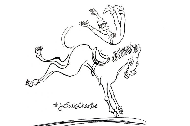 [JE SUIS CHARLIE] Charlie Hebdo : Cabu et le cheval