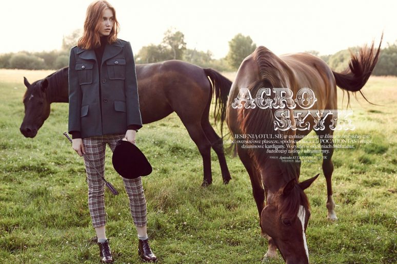 [Fashion Editorial] L’agro chic chez Glamour Poland