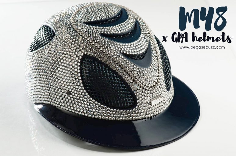 [Equestrian Fashion] MY8 et GPA Helmets nous protègent en Swarovski