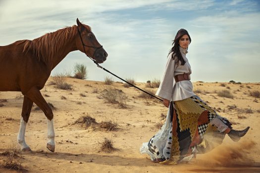 [Fashion Photography] Dans le désert des Émirats pour Villa88