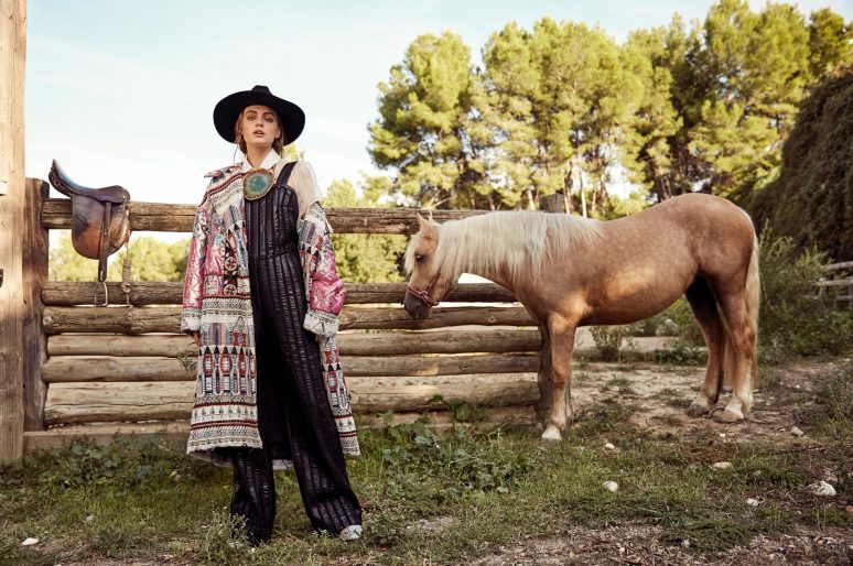 [Fashion Editorial] L’Officiel Lithuania : a queen at the ranch